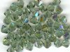 25 Erinite AB 4mm Bicone Swarovski
